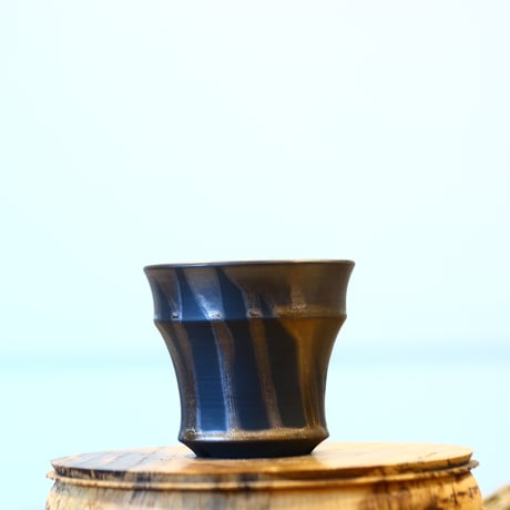 Yuta Uchida / gold glaze / humanity pot    no.1231-38