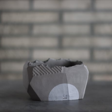 N/OH / 澪標 / smoky gray ＋ Moon / S (4.5号)  no.1102-149