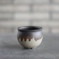 joint pot 安西桂 × 安西岳郎 親子鉢〝土の子″ デン SS n