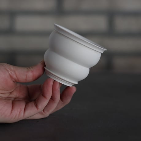 takero pot / 白 (2.5号)  no.201-87