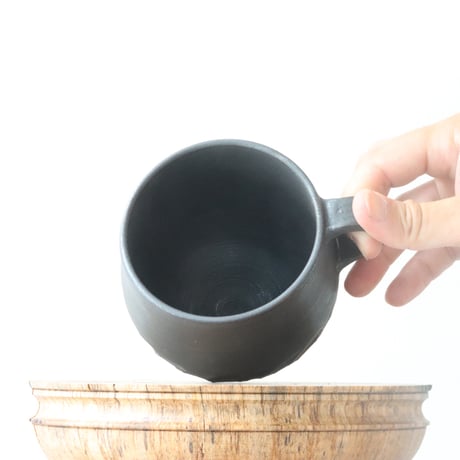 N/OH / MUG CUP/ ハチノス / black  no.427/14