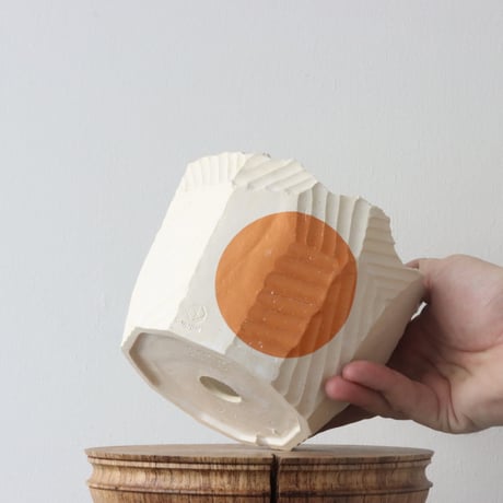 N/OH / 応-OU- / white＋Moon / S (5号)  no.504-5