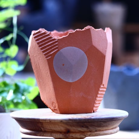 N/OH   澪標  / S / Persimmon + silver Moon    no.1219/26