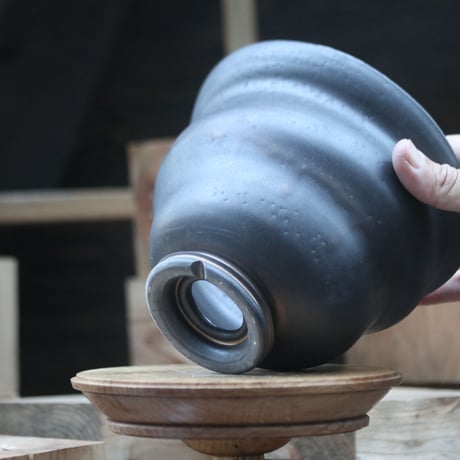 P&A ceramic ware / rasen pot / L   no.108-135