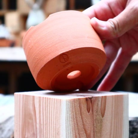 N/OH コロ鉢 / XS / Persimmon    no.417/88