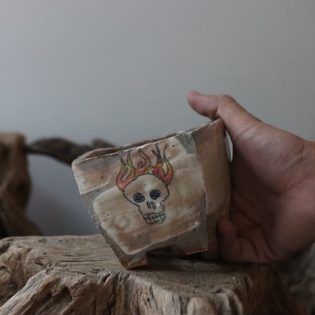 Andrew Gemrich〝CALAVERA″ / humanity pot  no.920-C24