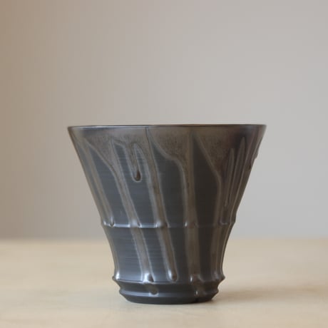 Yuta Uchida / black glaze (4.5号鉢)  no.330-4