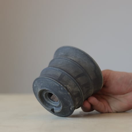 Yuta Uchida / black clay (3号鉢)  no.330-31