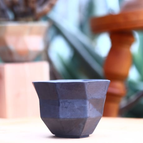 P&A ceramic ware / polygon pot 　no.612-P06