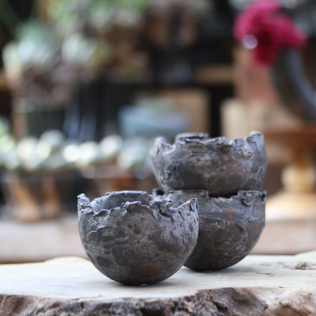 たけろうポット　チギリ　S たけろうポット／クロサビ／チギリ／S no.1106-44 | 芽の巣山