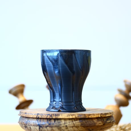Yuta Uchida〝black glaze″ / humanity pot    no514-U24