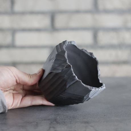 N/OH / 応-OU- / RUNNY BLACK＋Moon / SS (3.5号)    no.215-132