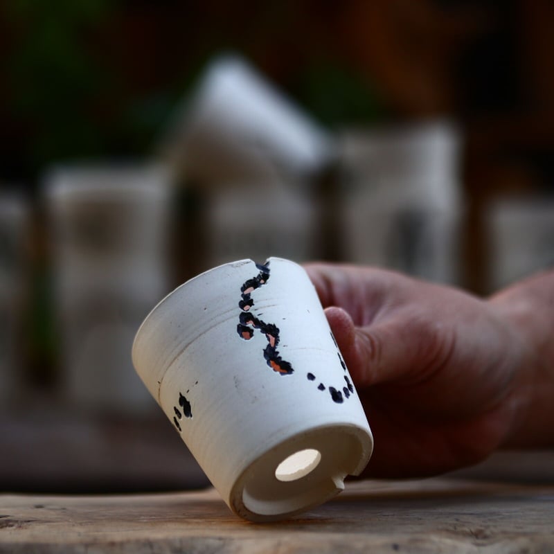 たけろうポット/ハク/ムシクイ/シリンダーS no.219-82 | 芽の巣山