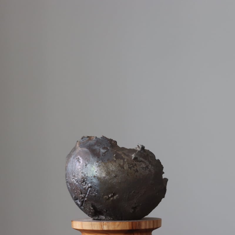 たけろうポット/ チギリ / シブスミ / マメ no.623-18 | 芽の巣山