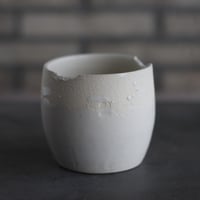 N/OH / コロ鉢-Strokes / White × White / SS (3.5号)  no.503-311