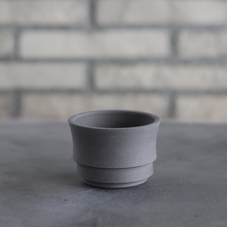 takero pot / ヤキシメ クロ (2.5号)   no.208-103