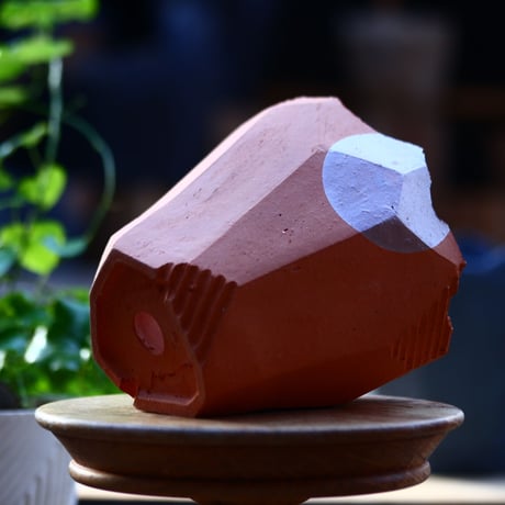 N/OH   澪標  / S / Persimmon + silver Moon    no.1219/27