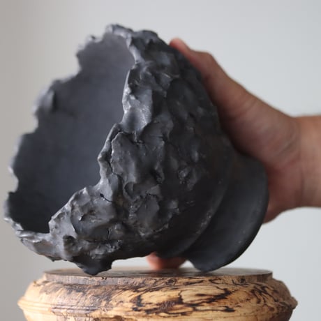 Yuta Uchida / black rust monst / humanity pot    no.818-17