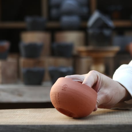 N/OH コロ鉢 / XS / Persimmon    no.1211/79