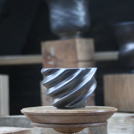 P&A ceramic ware / spiral pot 　no.108-123