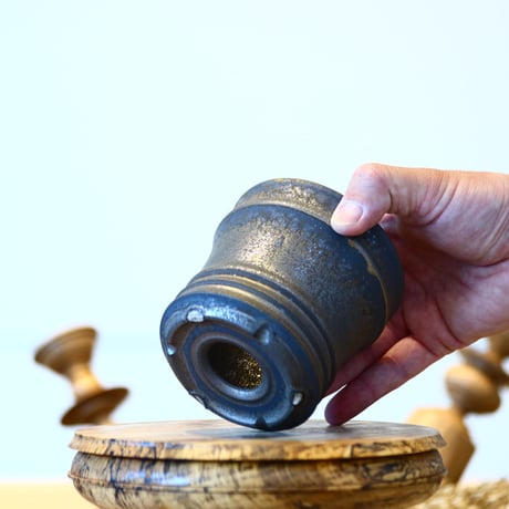 Yuta Uchida〝gold rust″ / humanity pot    no514-U49