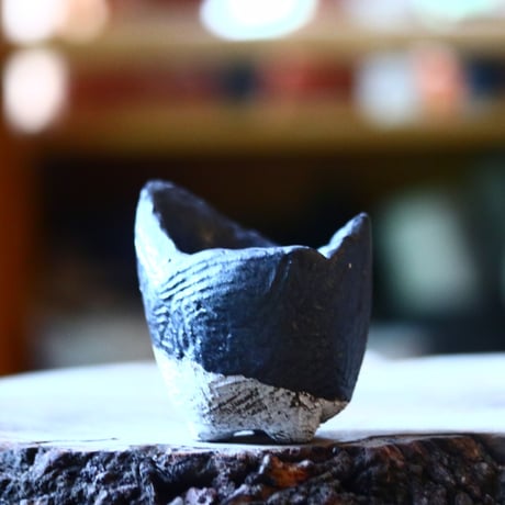 joint pot   安西桂   ×   安西岳郎   親子鉢〝土の子″ 　  no.71253