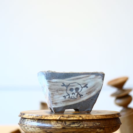 Andrew  Gemrich〝calavera″ / humanity pot    no521-G8