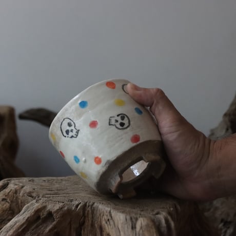 Andrew Gemrich〝CALAVERA″ / humanity pot  no.920-C77