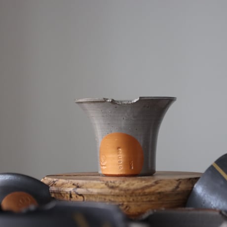 N/OH / ラン鉢 / Grey + Moon / XS    no.428-54