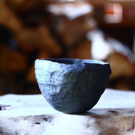 joint pot   安西桂   ×   安西岳郎   親子鉢〝土の子″ ボール  M  no.112967