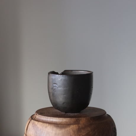 N/OH / コロ鉢 / black＋Moon / XS   no.209-182