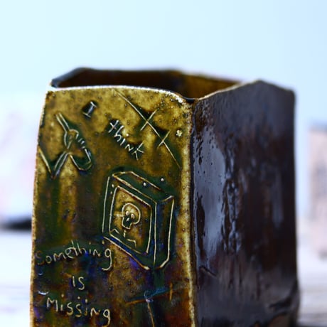 Andrew  Gemrich  〝calavera″   /   humanity pot       no.91310