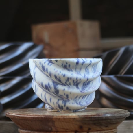 P&A ceramic ware / spiral pot 　no.108-110