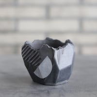 joint pot 安西桂 × 安西岳郎 親子鉢〝土の子″ デン SS n