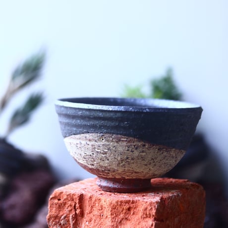 joint pot   安西桂   ×   安西岳郎   親子鉢〝土の子″ 　  no.52411