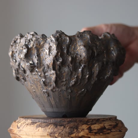 Yuta Uchida / gold rust monst / humanity pot    no.818-16
