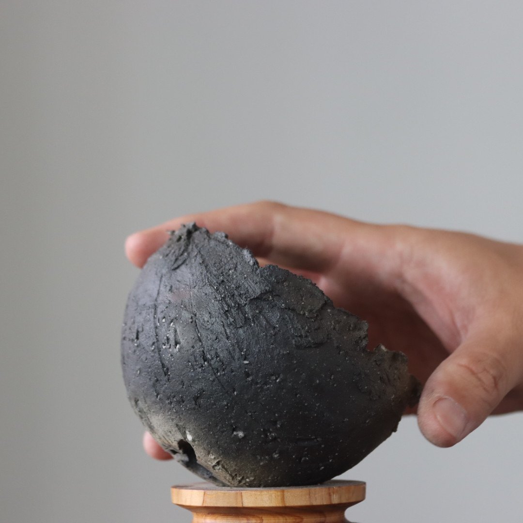 たけろうポット/ チギリ / スミ / S no.623-49 | 芽の巣山