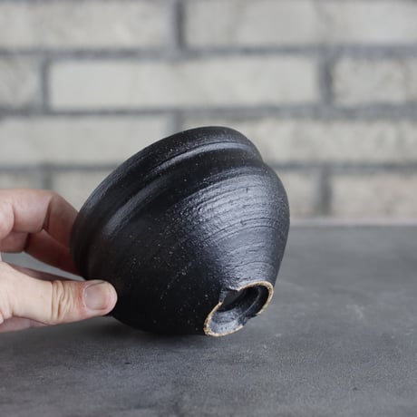 Yuta Uchida / black clay / humanity (3.5号)  no.517-72