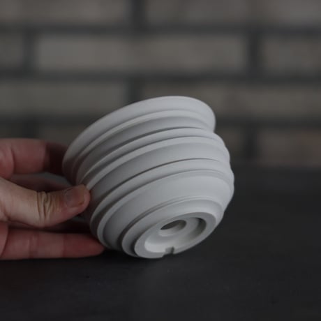 takero pot / 白 (3.5号)  no.201-45