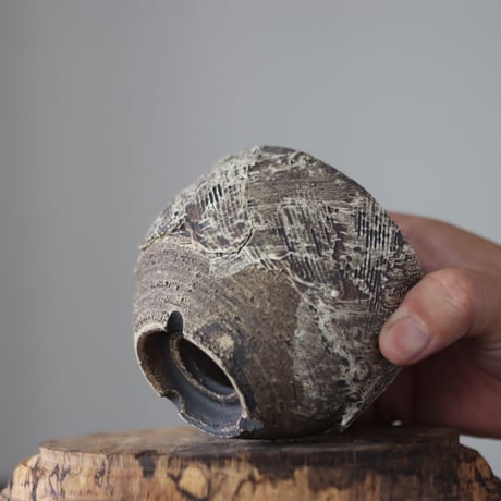 Masato Akutsu〝graffito″ / humanity pot    no.609-80