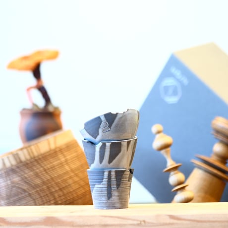 N/OH / コロ鉢 / RUNNY GREY / 2号 / 3pieces Set (box付き)   no.121007