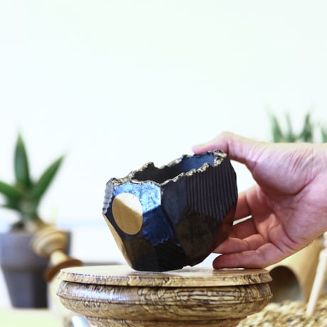 N/OH   澪標 / Black + gold moon / SS   no.611-56
