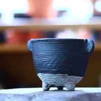 joint pot   安西桂   ×   安西岳郎   親子鉢〝土の子″ M ミミツキ  no.1018-32