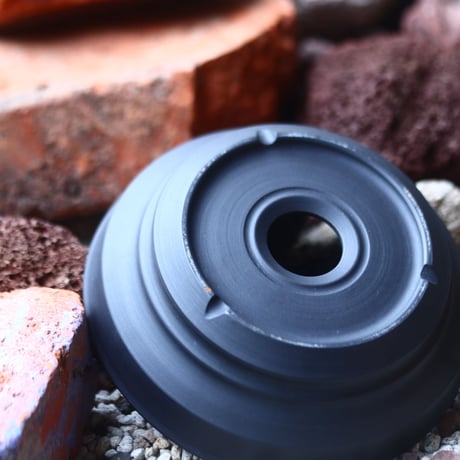 Yuta  Uchida 〝black  clay″   /   humanity pot       no.510-21
