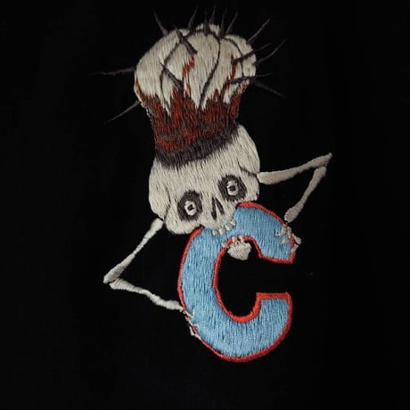 humanity×MENOSYAMA 【poorpatch T-shirt】CINEREA  HEAD T（BLACK）予約販売