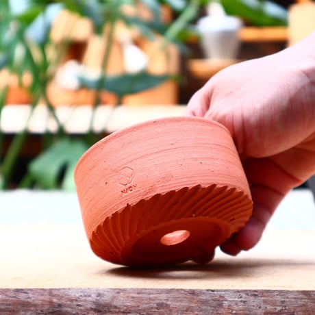 N/OH コロ鉢 / XS / Persimmon    no.424/29