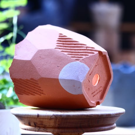 N/OH   澪標  / S / Persimmon + silver Moon    no.1219/24