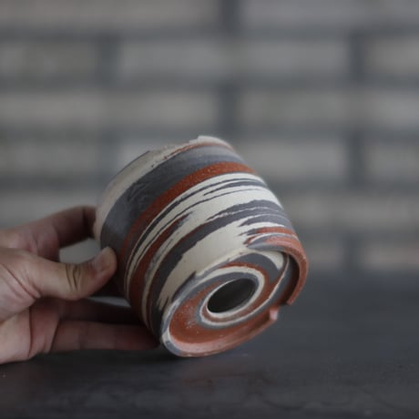 N/OH / コロ鉢 / MARBLE NOHBLE / SS (3.5号)  no.1025-17
