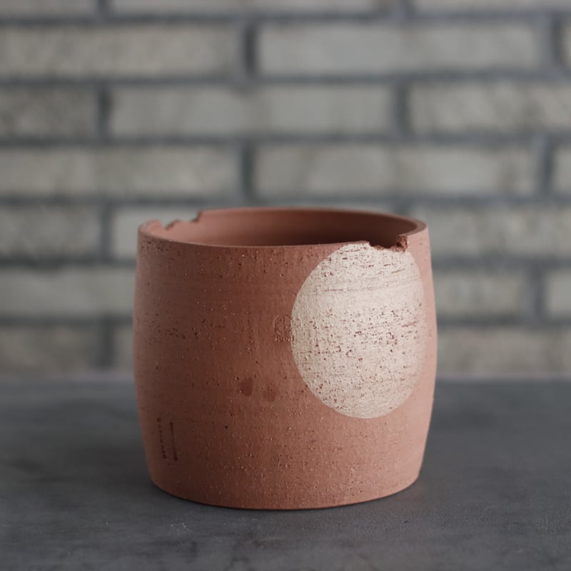 N/OH / コロ鉢 / Persimmon + Moon / M (5号) no.426-