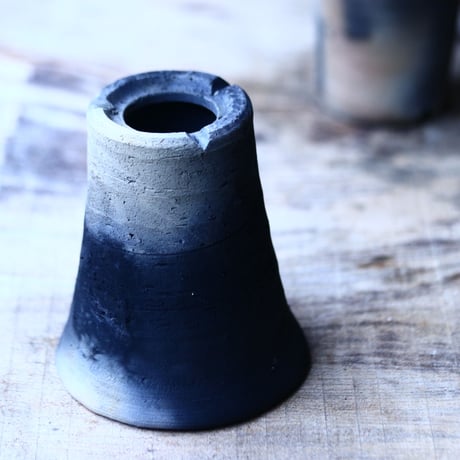 humanity pot 〝ヤクモ″   Ｃグレイマダラ  小　no.91380